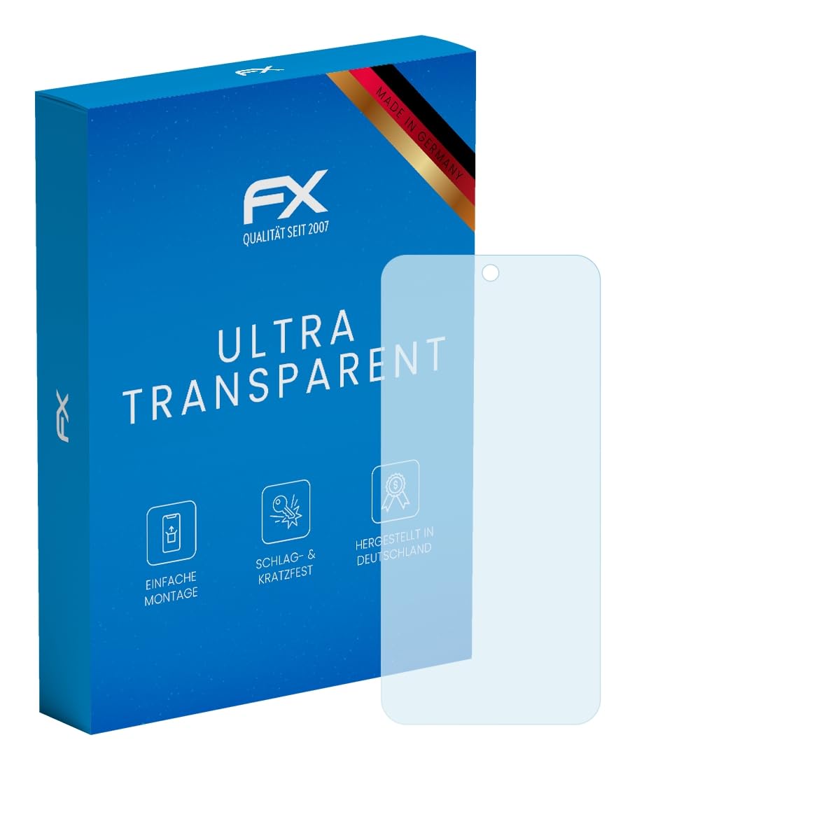 atFoliX Screen Protector compatible with TCL NxtPaper 70 Pro Screen Protection Film, anti-reflective and shock-absorbing FX Protector Film (3X) — view 10