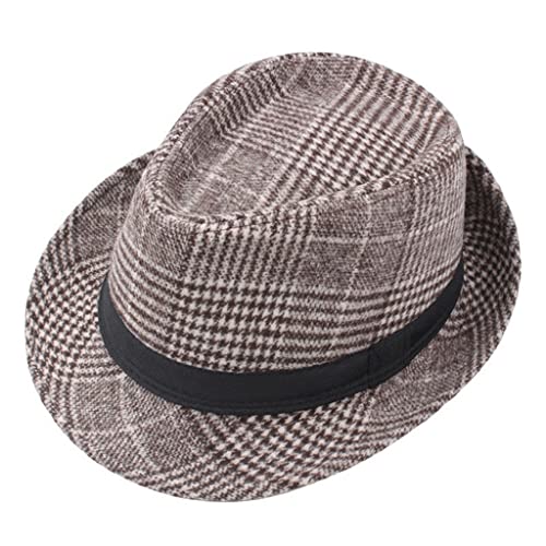 Rétro Fedoras Chapeau Melon hiver chaud, l'accessoire indispensable de saison - 3