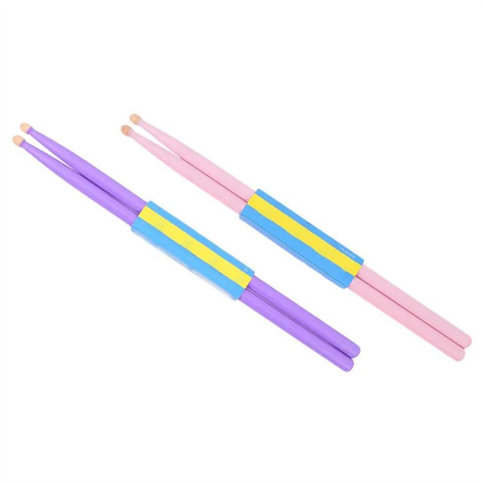 Bacchette Per Batteria In Acero Strumenti A Percussione Per Batteria Jazz Accessori Per Bacchette In Legno Naturale Set Bacchette per Batteria