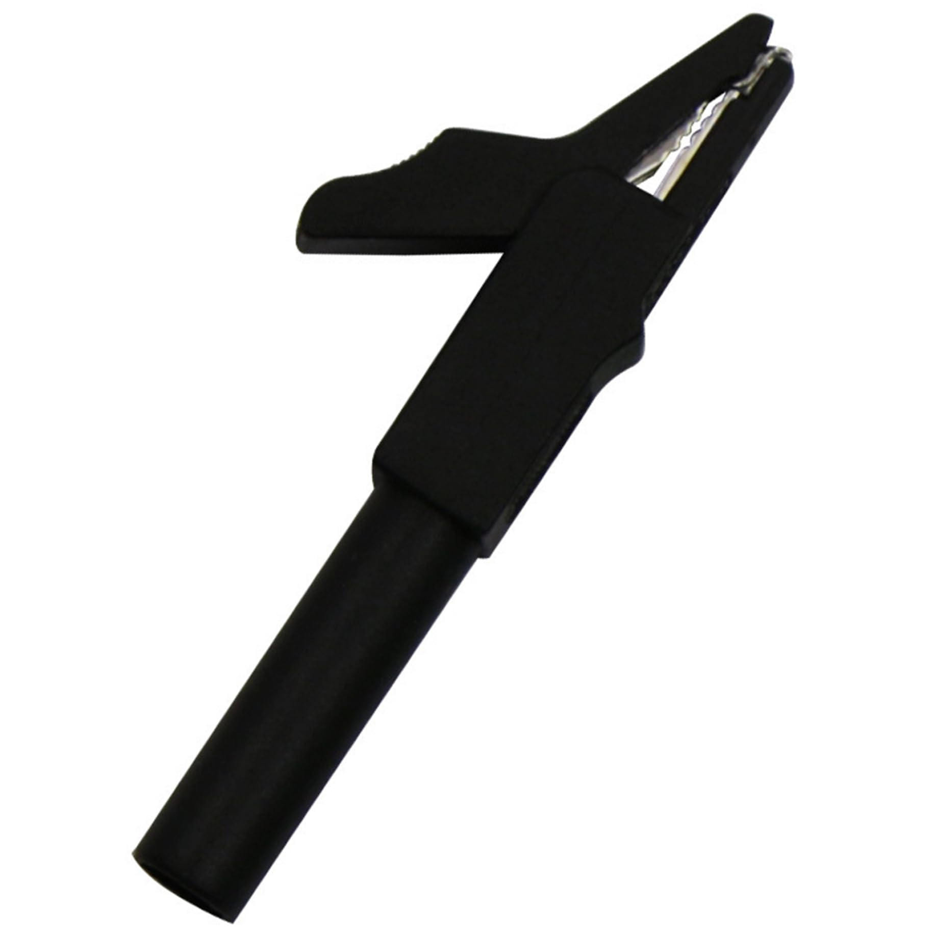 Insulated Alligator Clips, 15a Heavy-Duty Alligator Clamps Built-In Strong Spring, Insulation Clip Compatible with 4mm Banana Plugs for Car Auto Vehicle Boat Clamps Insulation Clip