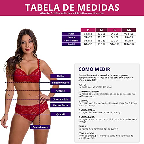 Espartilho Preto Transparente com Bojo em Renda com Meia 7/8 e Calcinha Estilo Sedutor - VC3295