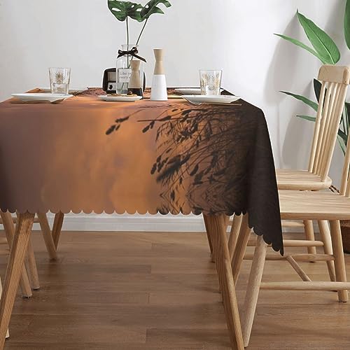 Nappe rectangulaire lavable anti-tache pour de vrais repas sans stress - 4