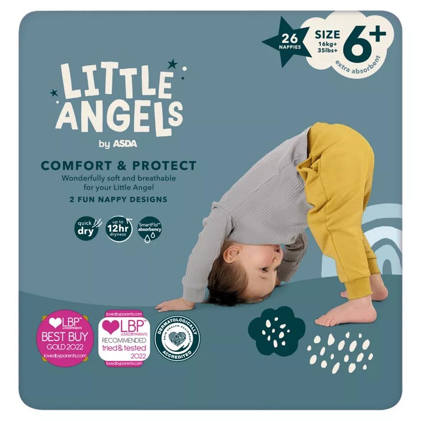 Little Angels Size 6+ Nappies 26 Pack — image 1