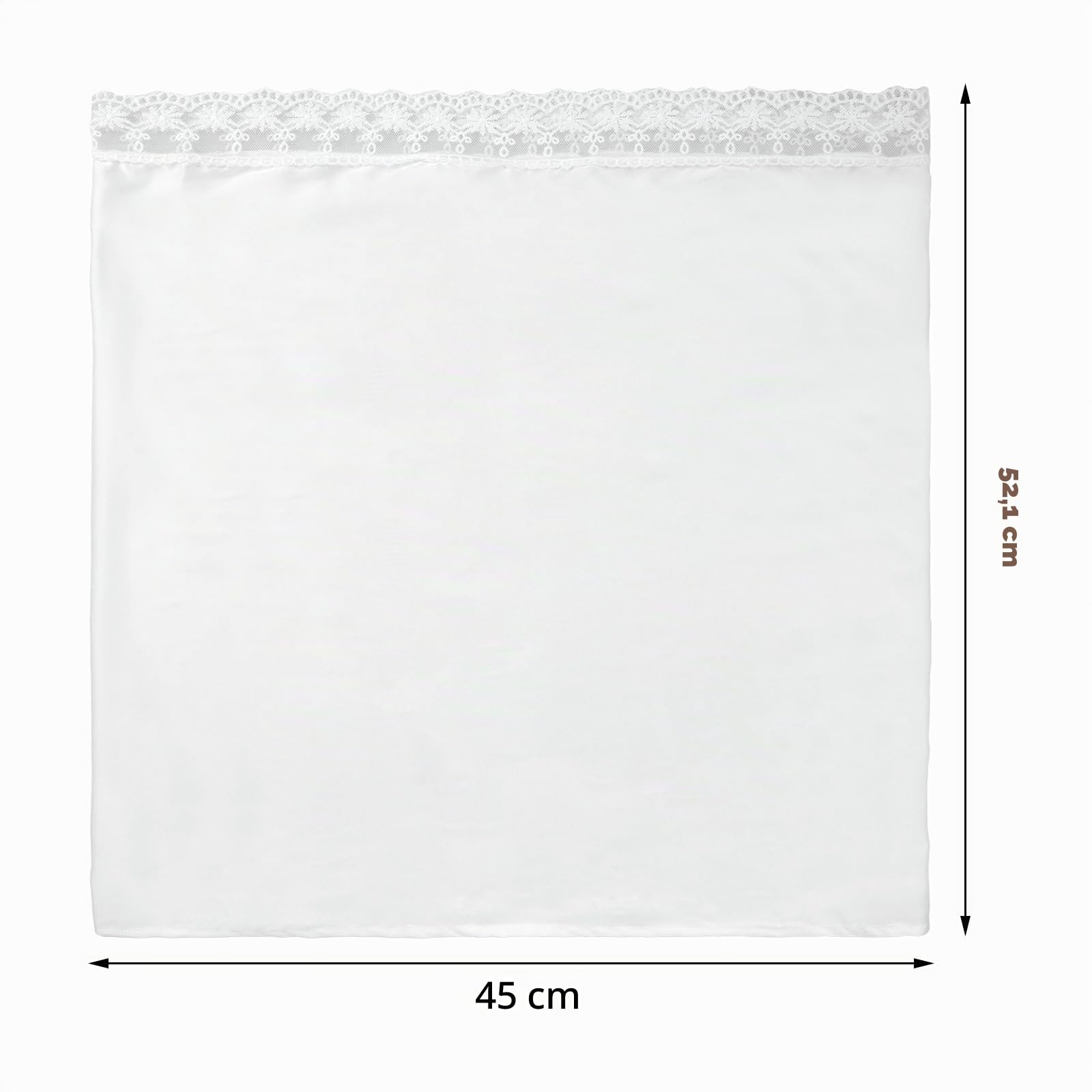 OhMill Voile d'église en dentelle blanche Mantilla Couvre-tête pour femme catholique
