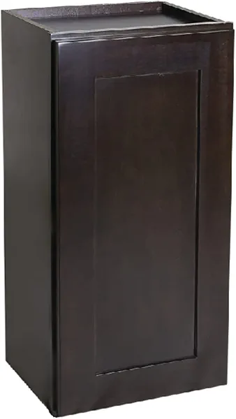 Brookings Shaker Fully Assembled Wall Kitchen Cabinet W2136, 21 W x 12 D x 36 H, Brown, Solid Wood, Design House, 568998