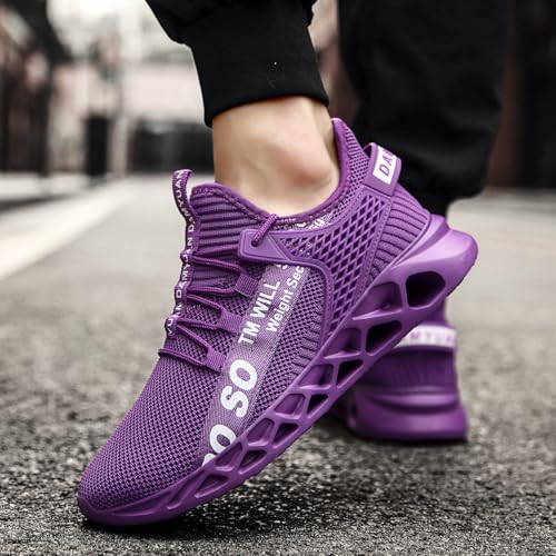 Men's Sneakers Athletic Walking Running Shoes On Sports Tennis Fitness Shoes Casual Workout Lightweight Breathable Trainers Gym Fashion Mesh Soft Comfortable4