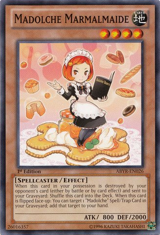 Yu-Gi-Oh! Madolche Ticket ABYR-EN061 Common Unlimited NM