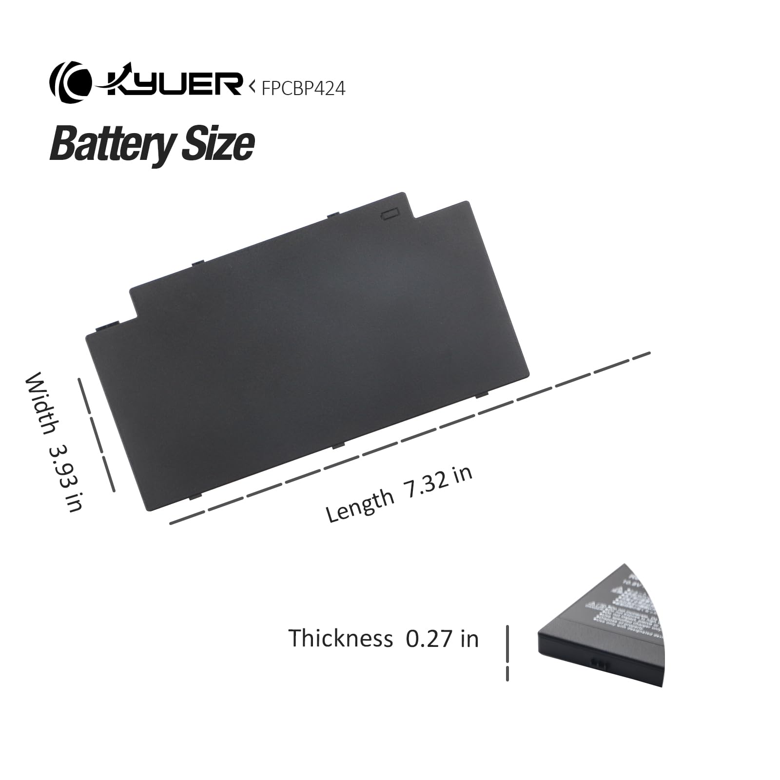 FPCBP424 FPB0307S Laptop Batería para Fujitsu LifeBook A556 AH556 A3510 | A3511 U536 A556/G AH77 AH77/H AH77/S AH77/K AH77/M AH77/J AH77/C AH77/D AH77/G AH77/Y Series 3INP6/60/80 FMVNBP233 FMVA77MB