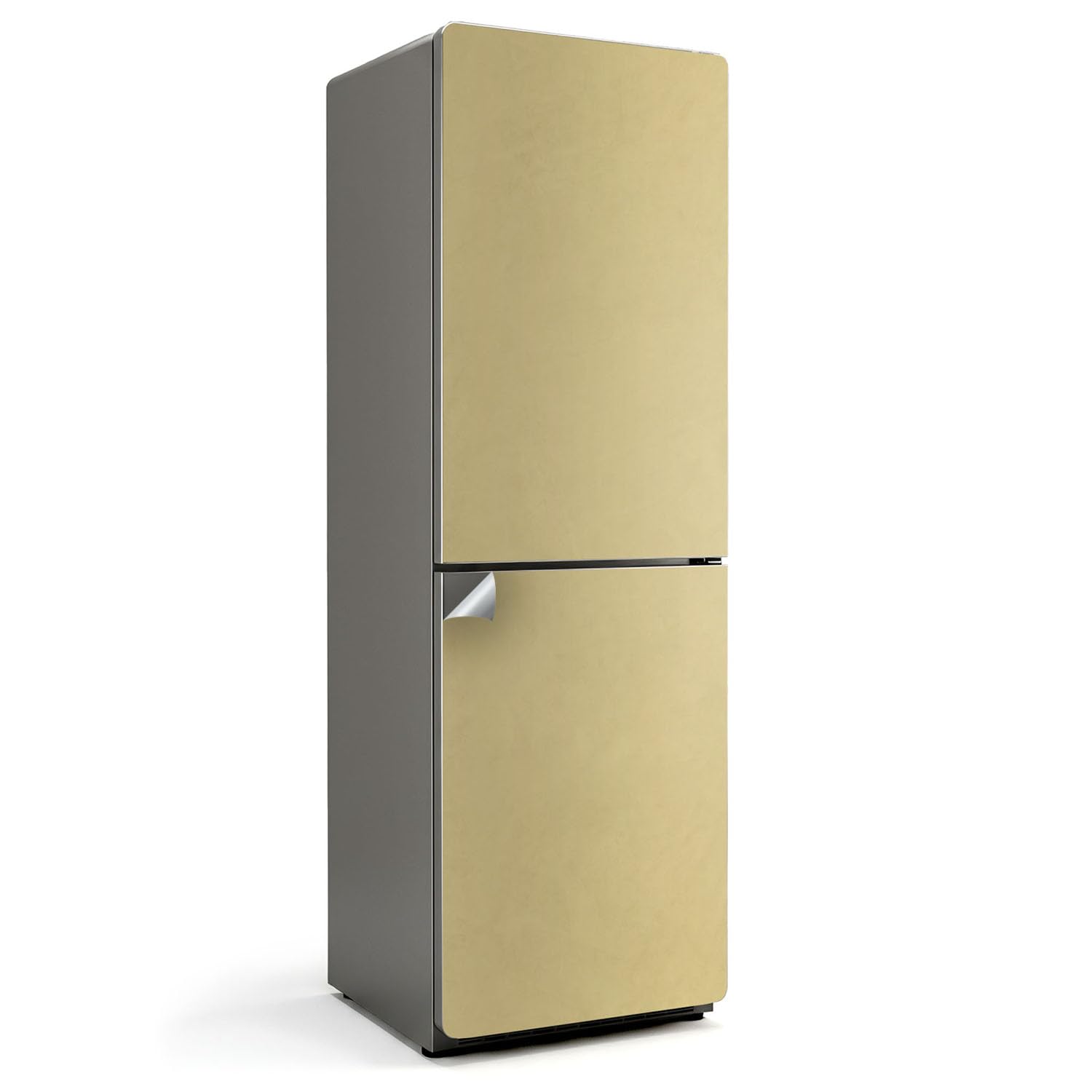 Autocollants pour frigo 60x190 cm masquer rayures sticker jaune cuisine