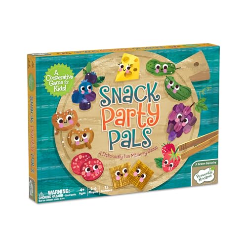 Snack Party Pals Juego Cooperativo de Memoria para Niños miniatura 1