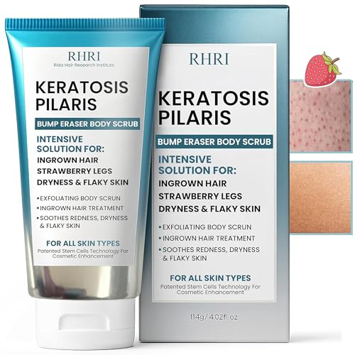 KP Bump Eraser Body Scrub with 10% AHA | Keratosis Pilaris Treatment | Bump Eraser Body Scrub...