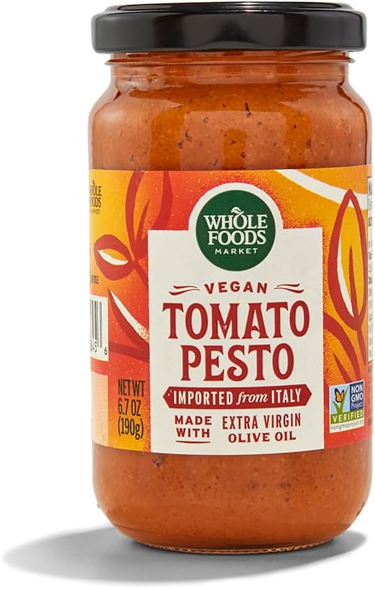 Whole Foods Market, Vegan Tomato Pesto, 6.7 Ounce