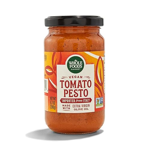 Whole Foods Market Pesto de tomate a base de plantas, 6.7 onzas