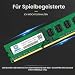DDR3L 1600MHz UDIMM 8GB Kit (2x4GB) PC3 PC3L 12800U 4GB Non-ECC 1.35V CL11 2Rx8 Dual Rank 240-Pin Desktop Arbeitsspeicher