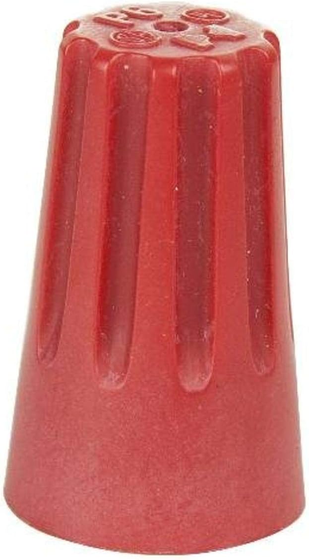 Sunlite Sunlite 50894-SU WC6/100/RED #10 Gauge Wire Connector, Red, 1000 Pack(Pack of 1000)