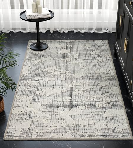 jxgzyy Ultra-Soft Non-Slip Runner Rug 2'2" x 3'11", Washable Runner