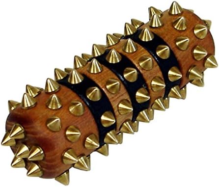 Antique Alive Handmade Magnet Connection 7 Piece Wooden Hand Palm Foot Bronze Sensory Stimulation Pointed Acupressure Su JOK Spiky Massage Roller Massager