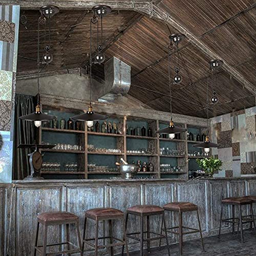 Suspension réglable multi lustre pour éclairage de restaurant - 6