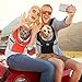 ALLSOPETS Hunderucksack, Tragbarer Haustierträger für Kleine Hunde und Katzen, Fahrrad- und Motorrad-Träger für Wandern, Camping und Outdoor (Kohlschwarz, M)
