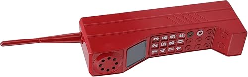 Miniatura 5 de Ejoyous Accesorio de teléfono celular, adorno retro de ladrillo para teléfono celular de los años 80 y 90 a la antigua, modelo de teléfono celular