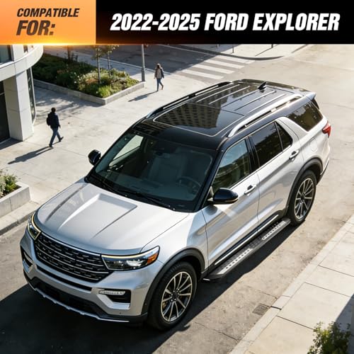 Estribos laterales YZONA para Ford Explorer miniatura 2