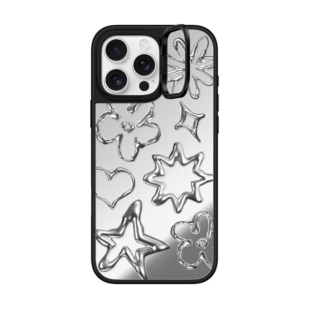 CASETiFY for iPhone 16 Pro Max Case - Mirror Ring Stand MagSafe