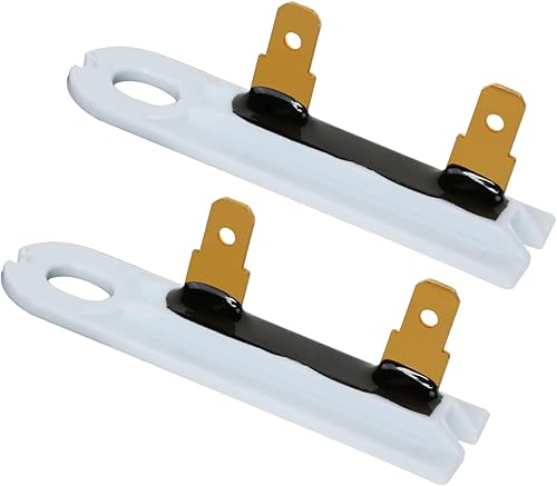 3392519 Fusible térmico para secadora 2 Pack, WP3392519 Fusible térmico Maytag para secadora Compatible con Whirlpool Kenmore para Whirlpool