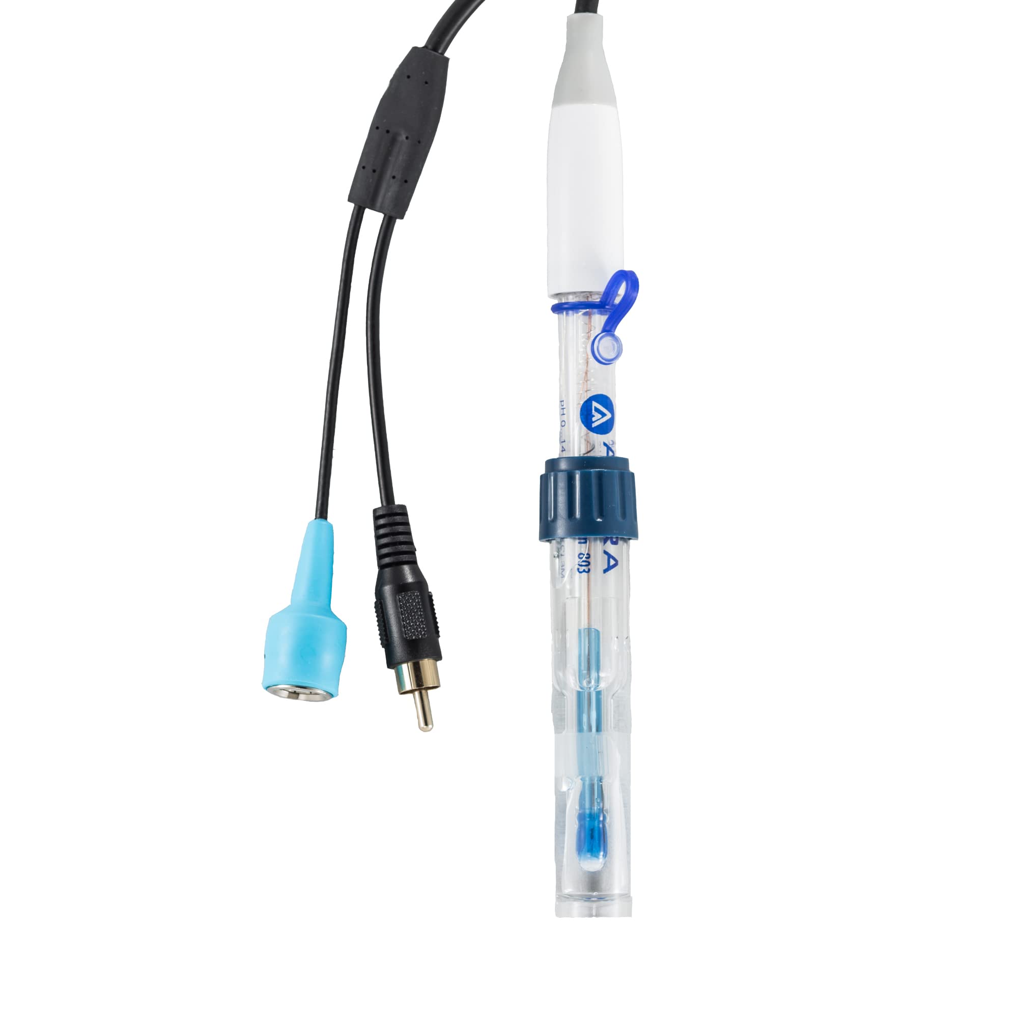 Apera Instruments LabSen 803 pH-Glas-Elektrode | Für gereinigtes Wasser und Proben mit niedriger Ionenkonzentration, mit integriertem Temperatursensor
