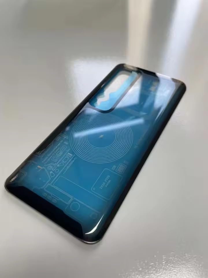 Coque Arrière Xiaomi Mi 10 Ultra Remplace l'Objectif Rayé Noir - 6