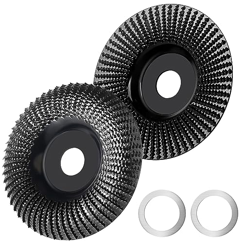 2 piezas Carburo de Tungsteno Disco tallar madera, abrasivo de am...