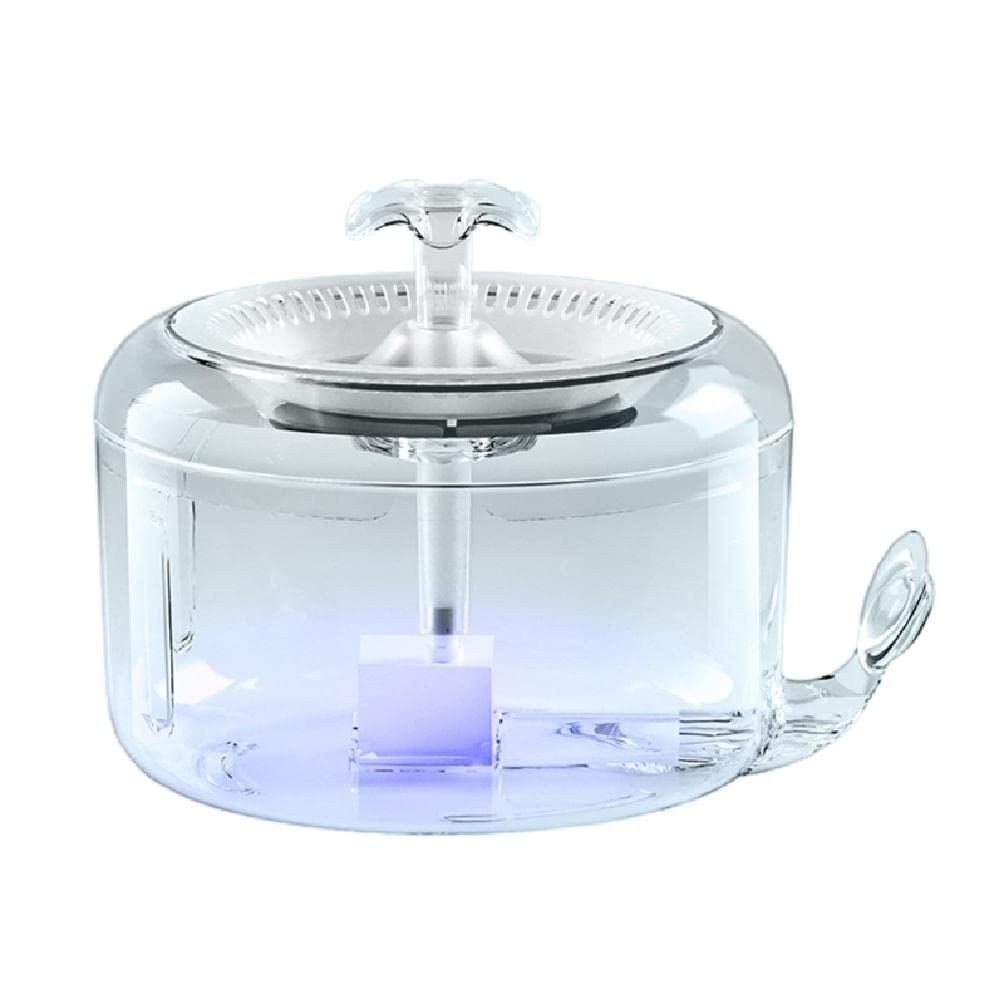 Bol a boire pour chat anti-impuretes avec fontaine d'eau pour chat automatique LED