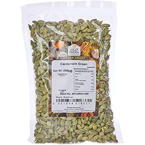 Old India Cardamom Green Spice 250 g Cover