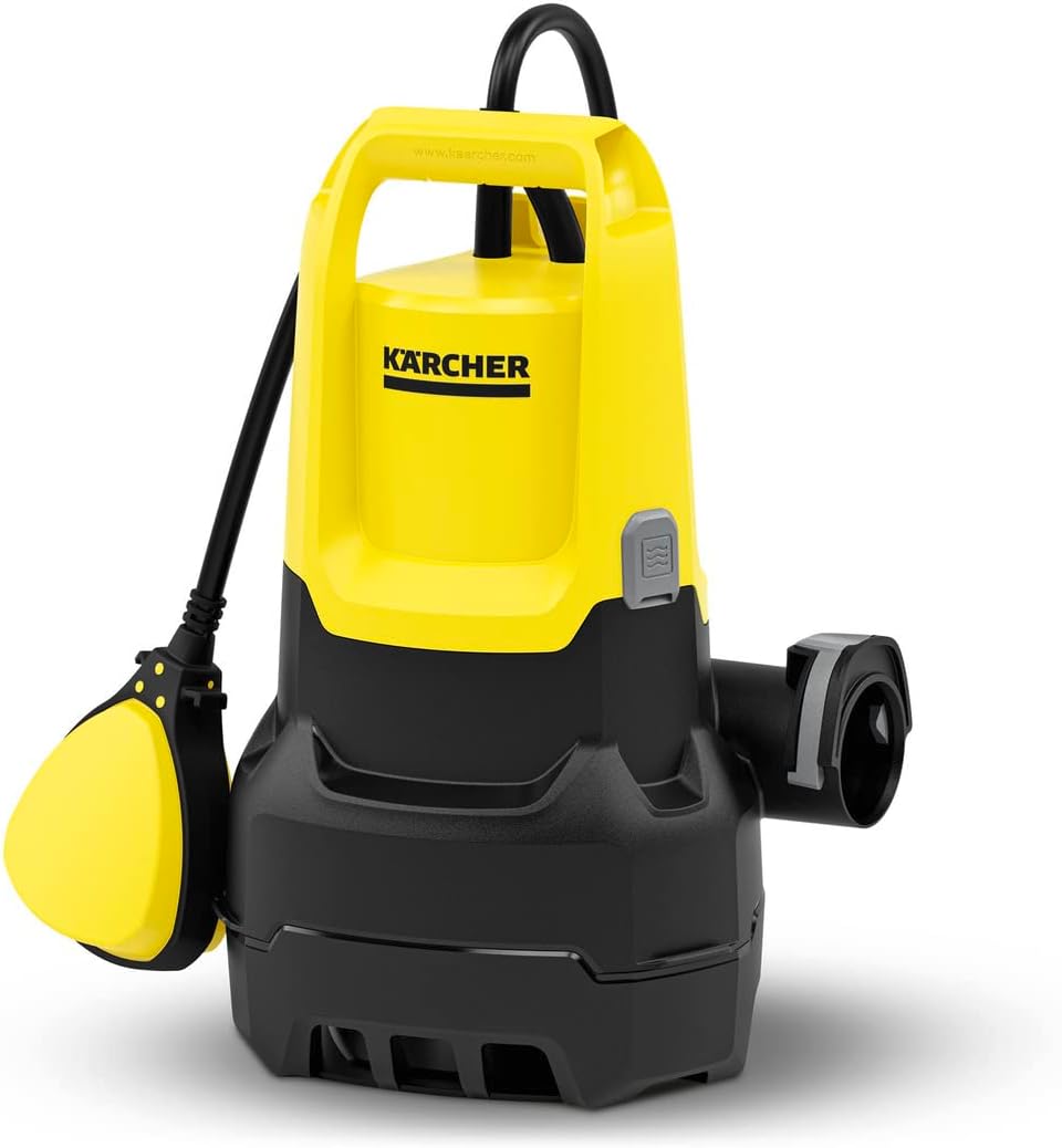 Karcher SP 9500 Dirt Submersible Pump – Powerful 400W Water Pump for Dirty Water Removal with 9,500 l/h Capacity