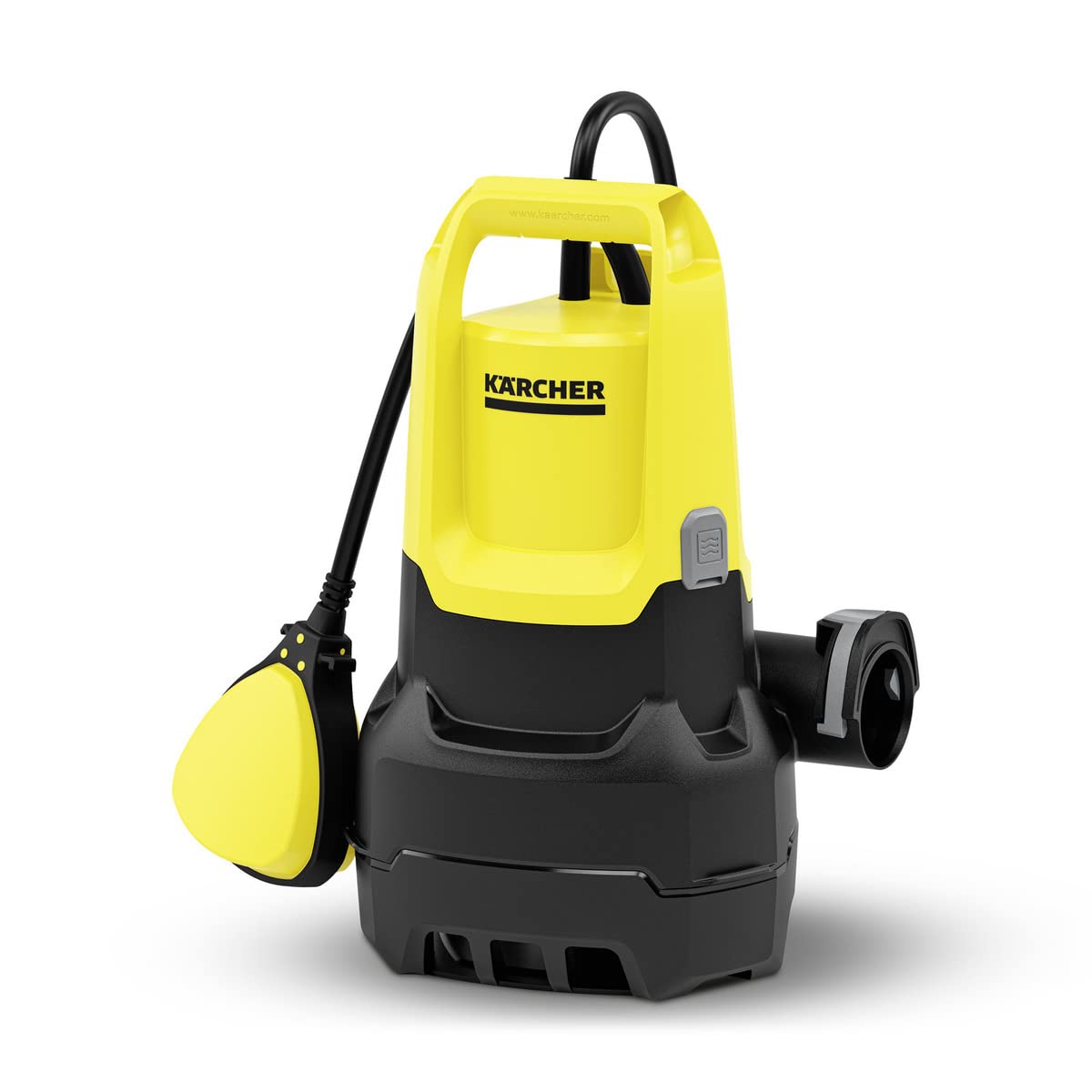 Karcher SP 9.500 Dirt Submersible Water Pump – 9500 L/h, for Dirty Water (20mm Particles), Ideal for Garden Ponds, Flooding & Pools, with Float Switch, 280W