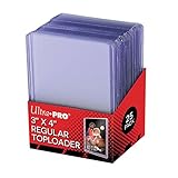 ULTRA PRO 【ウルトラプロ UltraPro 収集用品】 トップローダー レギュラー (クリア) 25枚入りパック (#81222)