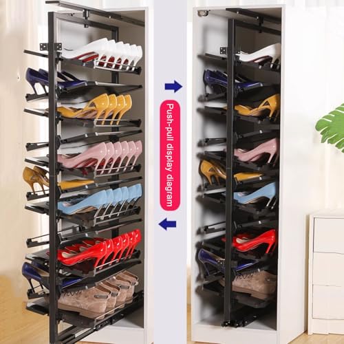 Étagère à chaussures extensible à hauteur réglable pour optimiser les espaces de nuit - 8