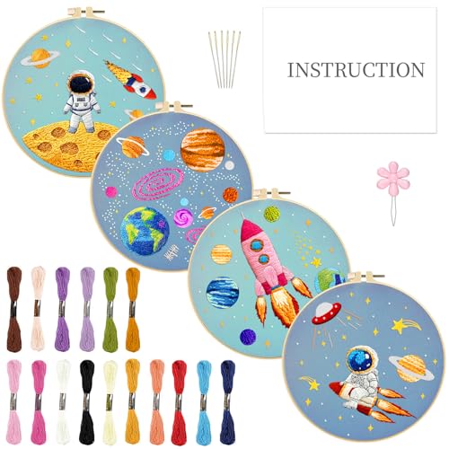 Kit point de croix débutant à offrir en cadeau créatif aux adultes