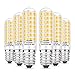 Produktbild GLIME E14 LED Lampe 6W LED Leuchtmittel statt 60W Halogenlampe 88 LEDs Glühlampe 550lm Warmweiß Birne 360° Abstrahlwinkel Energiesparlampe für Kühlschrank Kronleuchte Wandlampe Nicht-dimmbar 6 PCS