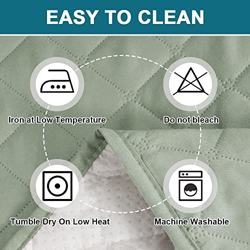 2023 New 100% Waterproof Sofa Covers Couch Cover Sofa Cover For Dogs Couch Protector Triple Non-Slip Sofa Slipcover For 3 Cushion Couch Furniture Protector For Pets, Kids,Dog (Sofa 70", Sage) #TOP5