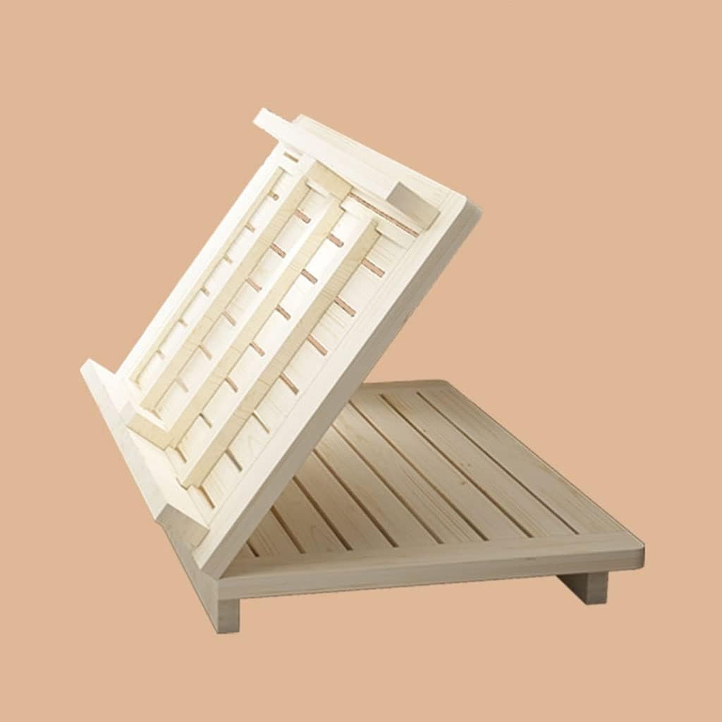 Wooden Bed Slats Replacement, Solid Wood Folding Board Tatami Bed Board Ground Bed, Waist Protector Hardened Board (Size : 1800mm*2000mm)