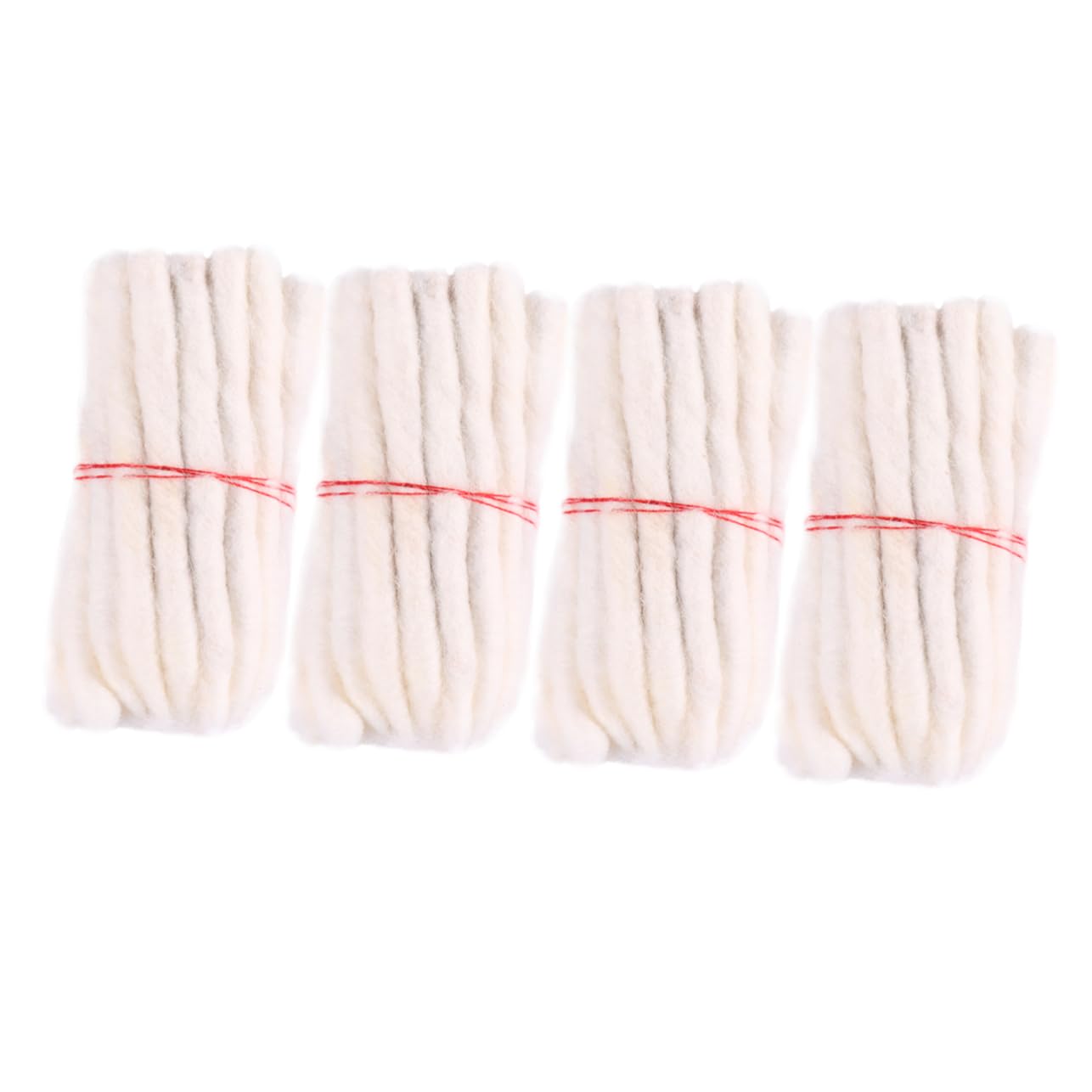 HOMSFOU Bundles Cotton Lantern Wicks Safe Replacement Wicks for Oil Lamps Versatile Use for Camping and Decor