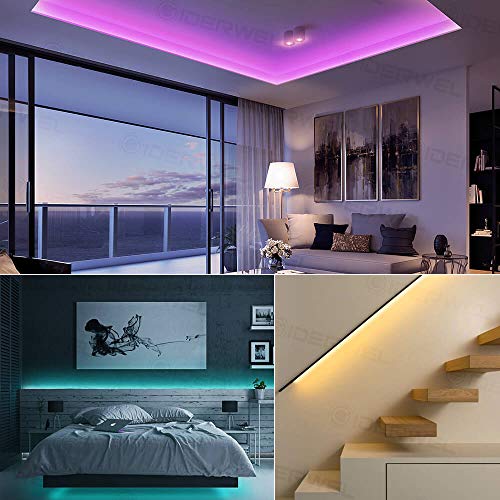 Giderwel Rgbww Led Light Strip Add-On Extension Accessory,(Requires Work With Zigbee Smart Rgbww Led Strip Starter Kit) 40 Inch Rgb Cold White Warm White Dimmable Ambiance Lightstrip Plus #TOP4