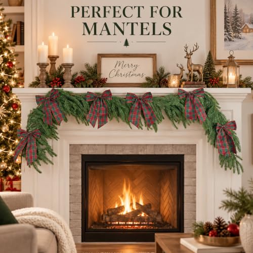 Christmas Garland with Bows - image 7