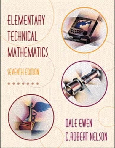 Elementary Technical Mathematics