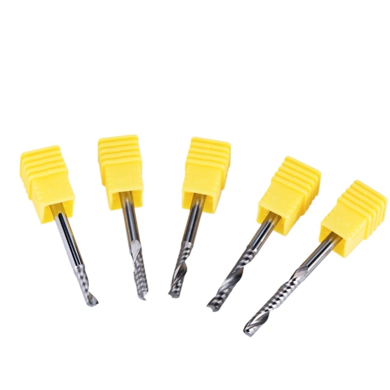 5PCS 4mm 1Flute Router Bit CNC Schaftfräser Hartmetall Fräser for Holz(2362)
