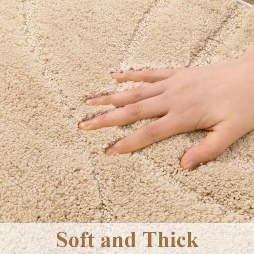 SHACOS Badteppich 50 x 80 cm, saugfähige Badematte aus weicher Mikrofaser – Ansicht 4