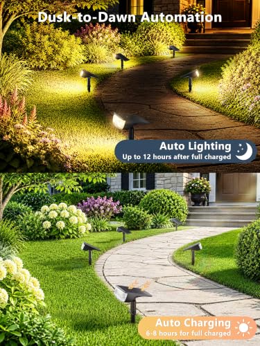 Image of Brizled Solar Halloween Spotlight Outdoor, Smart LED Landscape Light, RGBCW