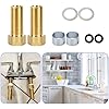 Faucet Shank Extension kit,100818 Thick Countertop Extension Set for ...