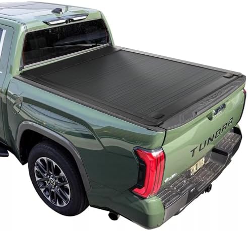 Syneticusa MB Retractable Tonneau Cover fit 2007-2026 Tundra, 5.6...