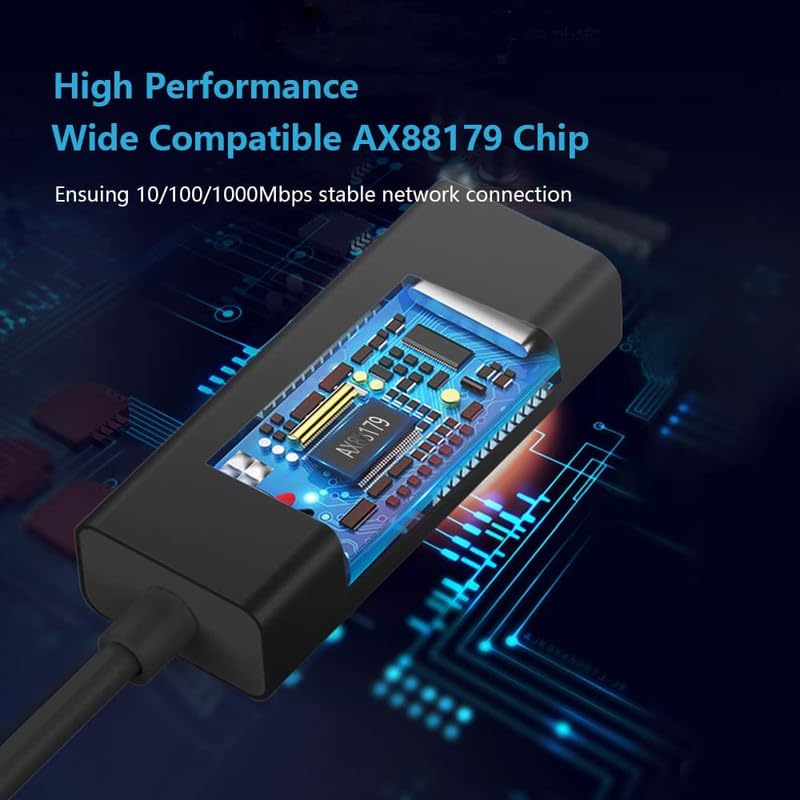 Image of SANCY USB 3.0 to Ethernet Adapter - Gigabit LAN Network Adapter
